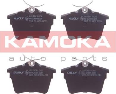 Kamoka JQ1013454 - Kit de plaquettes de frein, frein à disque cwaw.fr