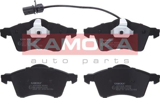 Kamoka JQ1013036 - Kit de plaquettes de frein, frein à disque cwaw.fr