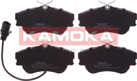 Kamoka JQ1013038 - Kit de plaquettes de frein, frein à disque cwaw.fr