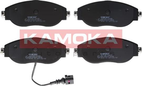 Kamoka JQ101307 - Kit de plaquettes de frein, frein à disque cwaw.fr