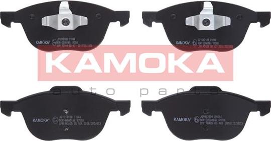 Kamoka JQ1013188 - Kit de plaquettes de frein, frein à disque cwaw.fr