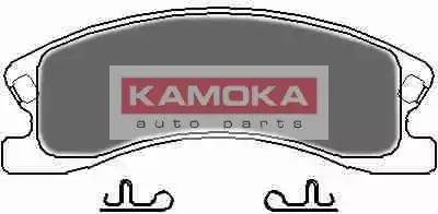 Kamoka JQ1013318 - Kit de plaquettes de frein, frein à disque cwaw.fr