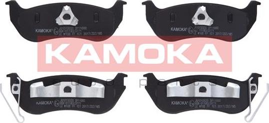 Kamoka JQ1013320 - Kit de plaquettes de frein, frein à disque cwaw.fr