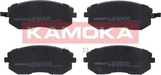 Kamoka JQ1013278 - Kit de plaquettes de frein, frein à disque cwaw.fr