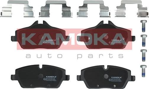 Kamoka JQ101379 - Kit de plaquettes de frein, frein à disque cwaw.fr