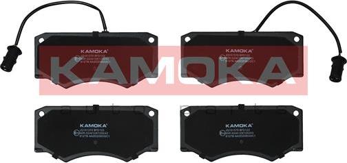 Kamoka JQ101370 - Kit de plaquettes de frein, frein à disque cwaw.fr