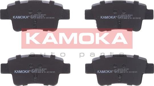 Kamoka JQ1013716 - Kit de plaquettes de frein, frein à disque cwaw.fr