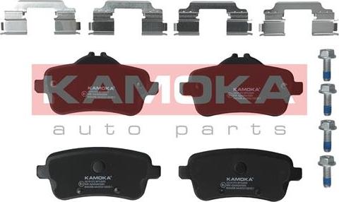 Kamoka JQ101372 - Kit de plaquettes de frein, frein à disque cwaw.fr