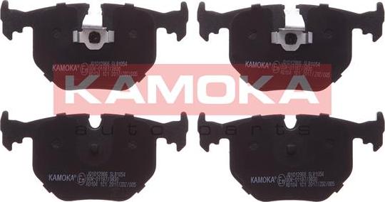 Kamoka JQ1012966 - Kit de plaquettes de frein, frein à disque cwaw.fr