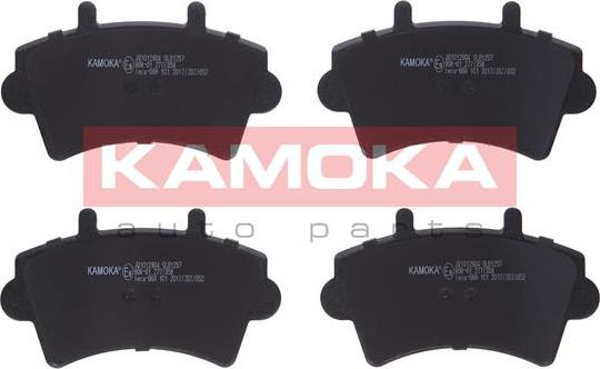 Kamoka JQ1012904 - Kit de plaquettes de frein, frein à disque cwaw.fr