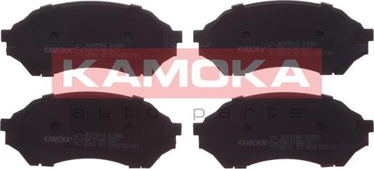 Kamoka JQ1012910 - Kit de plaquettes de frein, frein à disque cwaw.fr