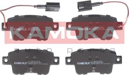 Kamoka JQ101241 - Kit de plaquettes de frein, frein à disque cwaw.fr