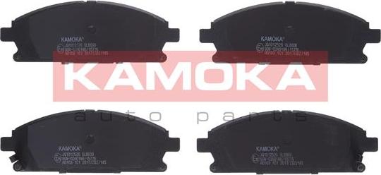 Kamoka JQ1012526 - Kit de plaquettes de frein, frein à disque cwaw.fr