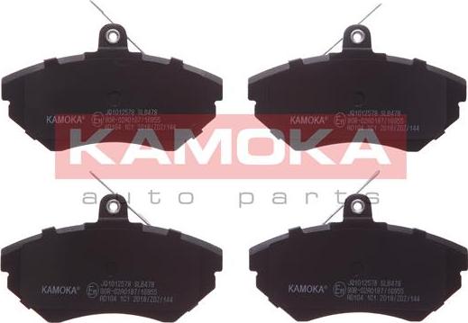 Kamoka JQ1012578 - Kit de plaquettes de frein, frein à disque cwaw.fr