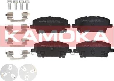 Kamoka JQ101260 - Kit de plaquettes de frein, frein à disque cwaw.fr