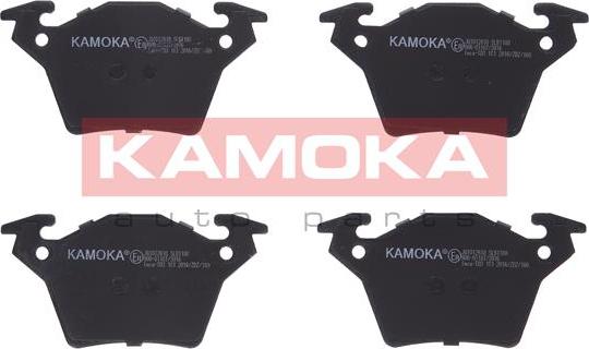 Kamoka JQ1012610 - Kit de plaquettes de frein, frein à disque cwaw.fr