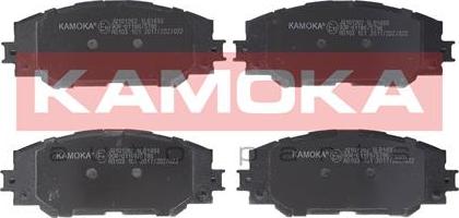 Kamoka JQ101262 - Kit de plaquettes de frein, frein à disque cwaw.fr