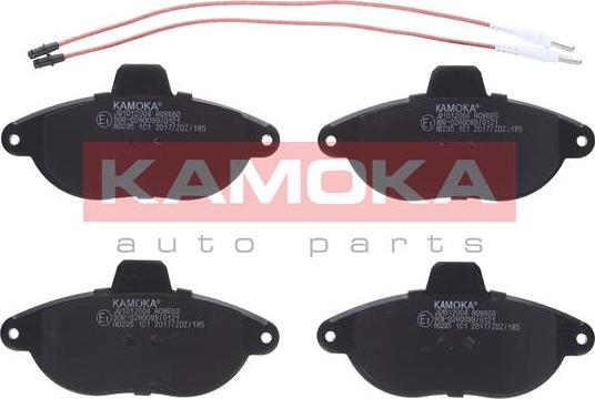 Kamoka JQ1012004 - Kit de plaquettes de frein, frein à disque cwaw.fr