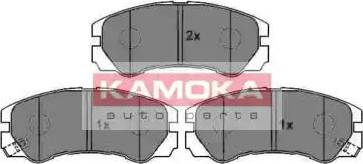 Kamoka JQ1012030 - Kit de plaquettes de frein, frein à disque cwaw.fr