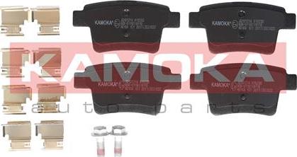 Kamoka JQ101214 - Kit de plaquettes de frein, frein à disque cwaw.fr