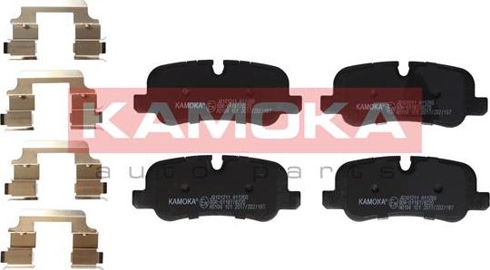 Kamoka JQ101211 - Kit de plaquettes de frein, frein à disque cwaw.fr