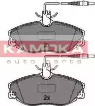 Kamoka JQ1012126 - Kit de plaquettes de frein, frein à disque cwaw.fr