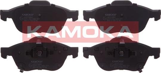 Kamoka JQ1012894 - Kit de plaquettes de frein, frein à disque cwaw.fr