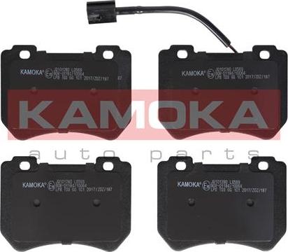 Kamoka JQ101280 - Kit de plaquettes de frein, frein à disque cwaw.fr