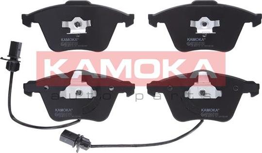 Kamoka JQ1012829 - Kit de plaquettes de frein, frein à disque cwaw.fr