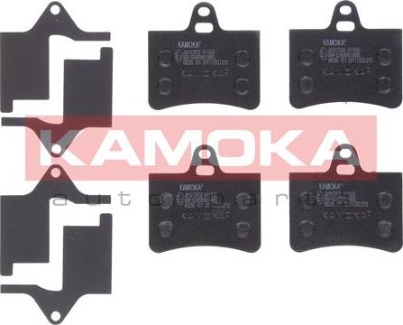 Kamoka JQ1012826 - Kit de plaquettes de frein, frein à disque cwaw.fr