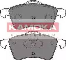 Kamoka JQ1012326 - Kit de plaquettes de frein, frein à disque cwaw.fr