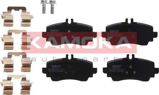 Kamoka JQ1012714 - Kit de plaquettes de frein, frein à disque cwaw.fr