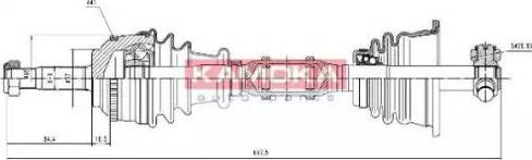 Kamoka RN1138909A - Arbre de transmission cwaw.fr