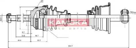 Kamoka RN1138913A - Arbre de transmission cwaw.fr