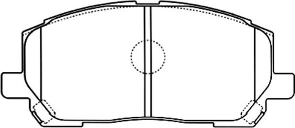 Kavo Parts BP-9095 - Kit de plaquettes de frein, frein à disque cwaw.fr