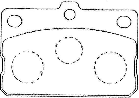 Kavo Parts BP-9091 - Kit de plaquettes de frein, frein à disque cwaw.fr