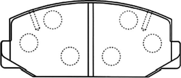 Kavo Parts BP-9092 - Kit de plaquettes de frein, frein à disque cwaw.fr