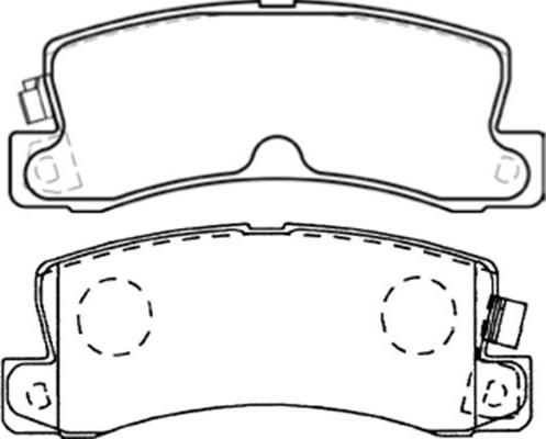 Kavo Parts BP-9059 - Kit de plaquettes de frein, frein à disque cwaw.fr