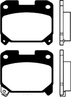 Kavo Parts BP-9056 - Kit de plaquettes de frein, frein à disque cwaw.fr