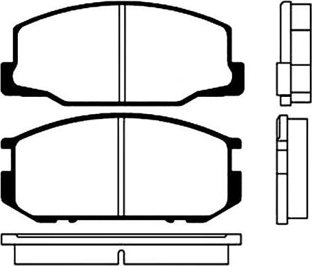 Roadhouse 2152.00 - Kit de plaquettes de frein, frein à disque cwaw.fr