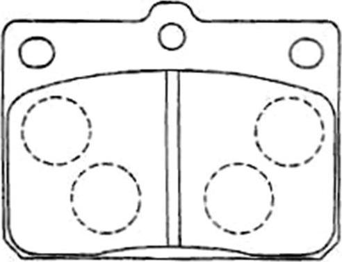 Kavo Parts BP-9089 - Kit de plaquettes de frein, frein à disque cwaw.fr