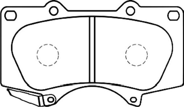 Kavo Parts BP-9084 - Kit de plaquettes de frein, frein à disque cwaw.fr