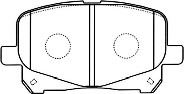 Kavo Parts BP-9085 - Kit de plaquettes de frein, frein à disque cwaw.fr