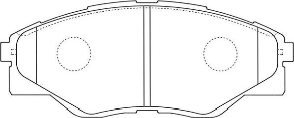 Kavo Parts BP-9145 - Kit de plaquettes de frein, frein à disque cwaw.fr