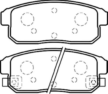 Kavo Parts BP-4559 - Kit de plaquettes de frein, frein à disque cwaw.fr