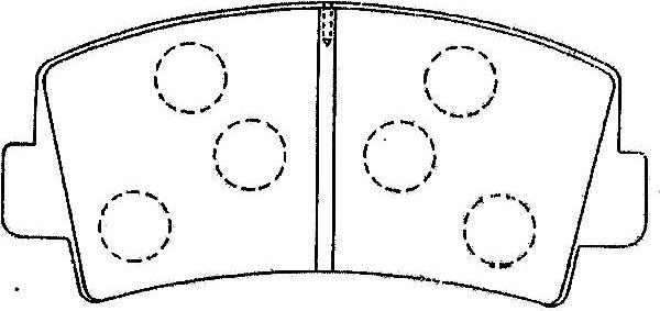 Kavo Parts BP-4565 - Kit de plaquettes de frein, frein à disque cwaw.fr