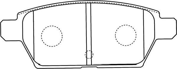 Kavo Parts BP-4568 - Kit de plaquettes de frein, frein à disque cwaw.fr