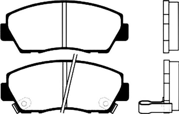 Kavo Parts BP-4513 - Kit de plaquettes de frein, frein à disque cwaw.fr