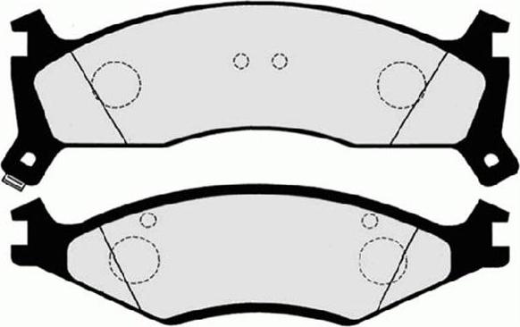 Kavo Parts BP-4024 - Kit de plaquettes de frein, frein à disque cwaw.fr