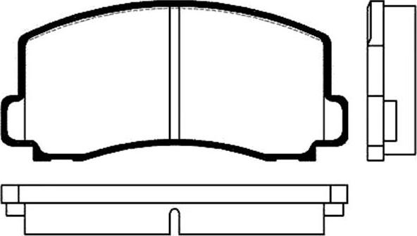 BENDIX 572187 - Kit de plaquettes de frein, frein à disque cwaw.fr